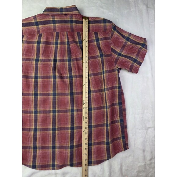 SOLARIS Men's Large Flannel Long Sleeve Button Up Shirt - Picture 8 of 8